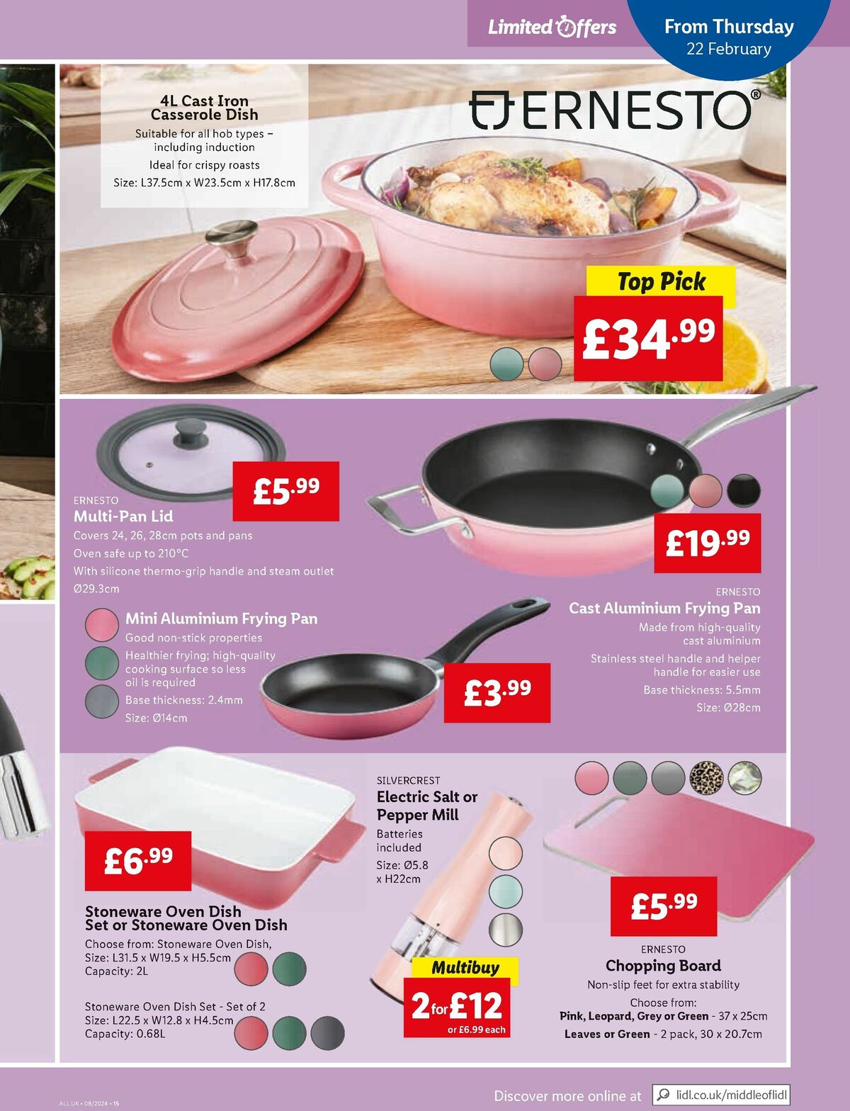 LIDL Offers from 22 February