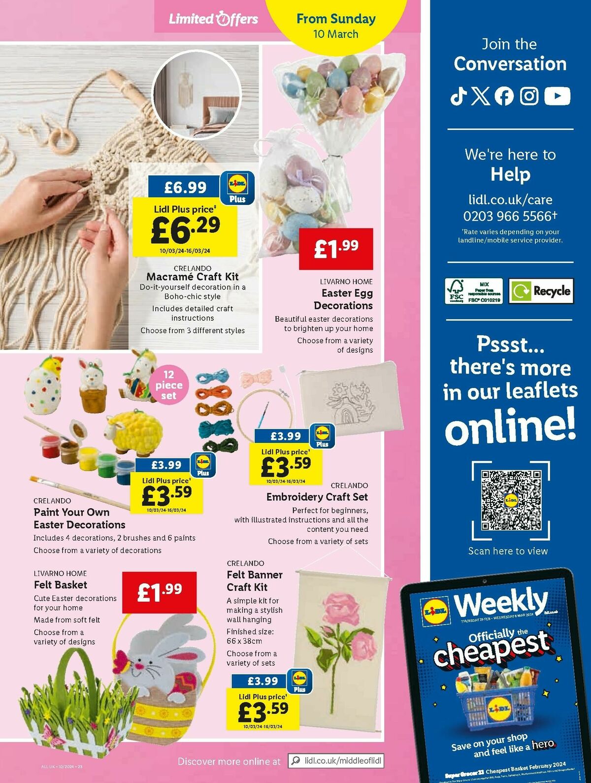 LIDL Offers from 7 March