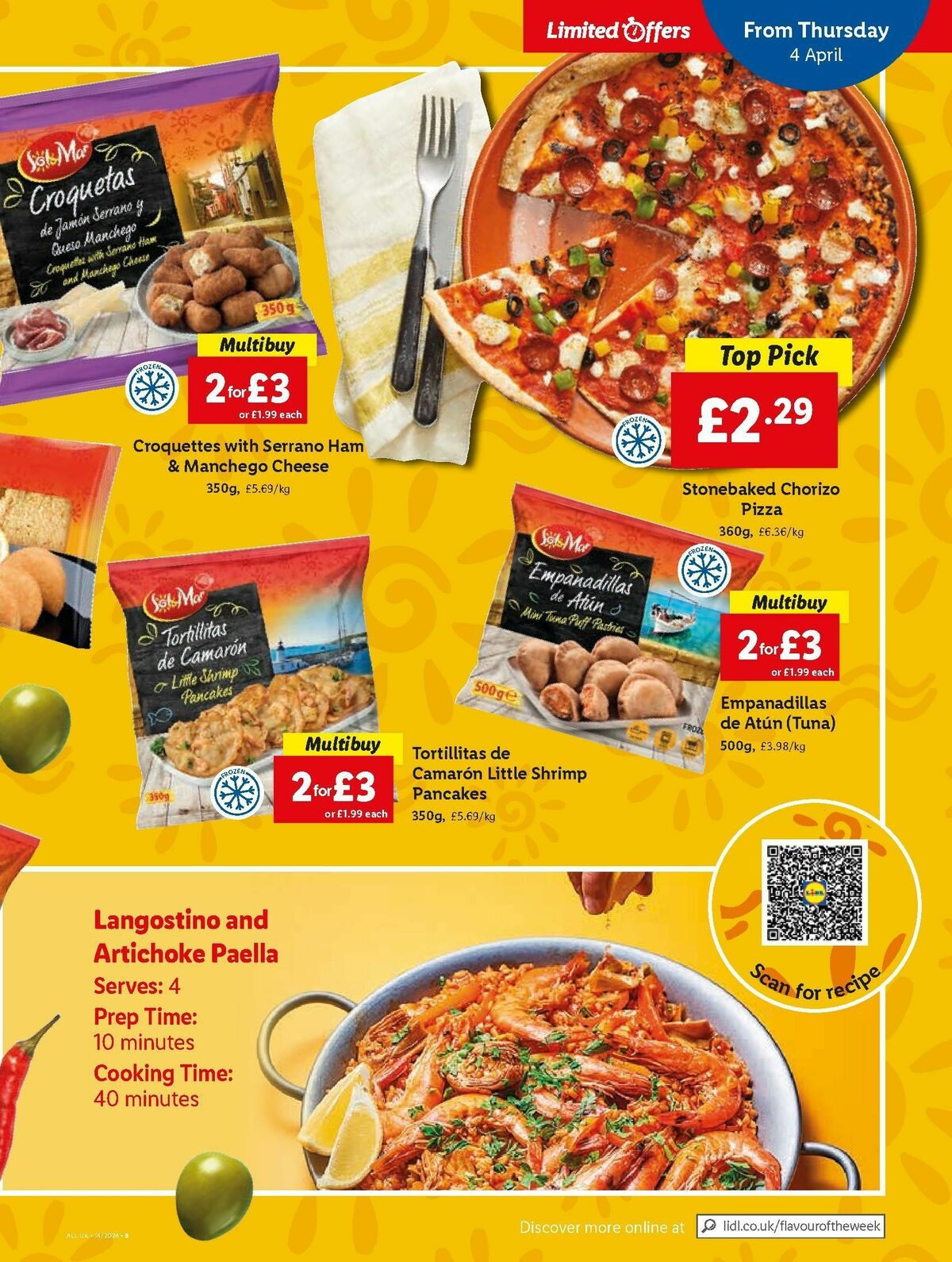 LIDL Offers from 4 April