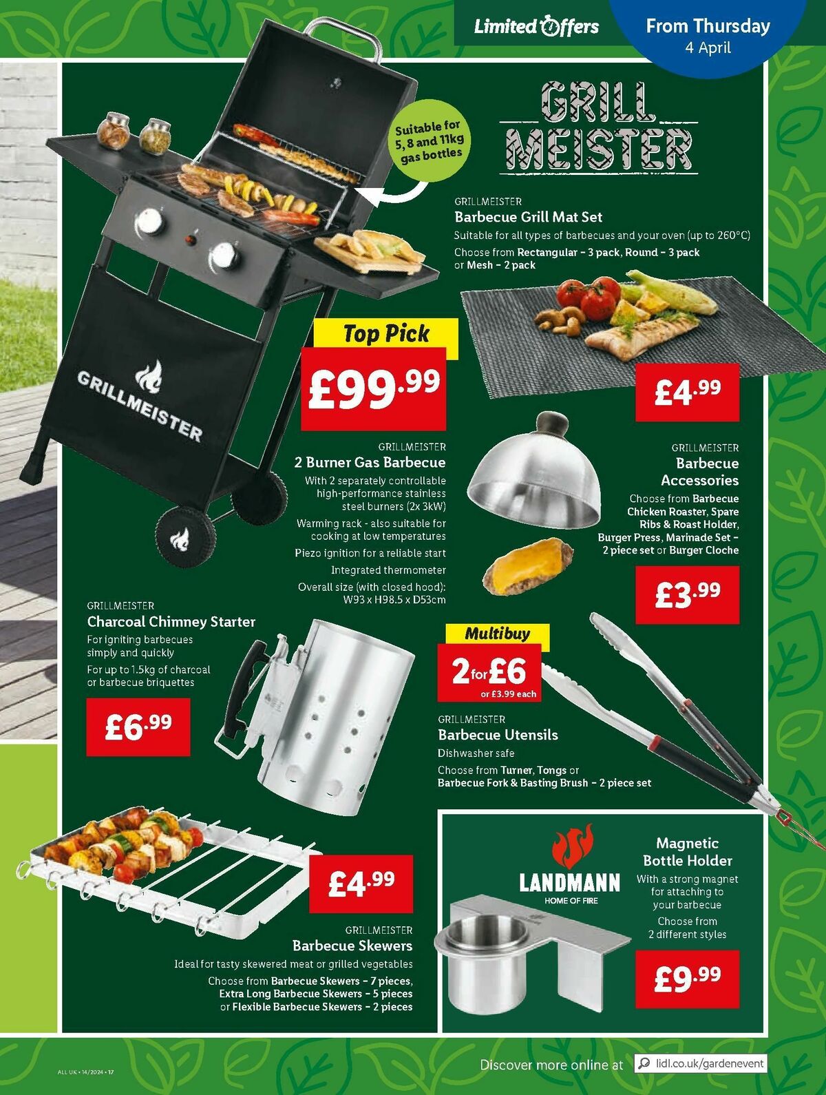 LIDL Offers from 4 April