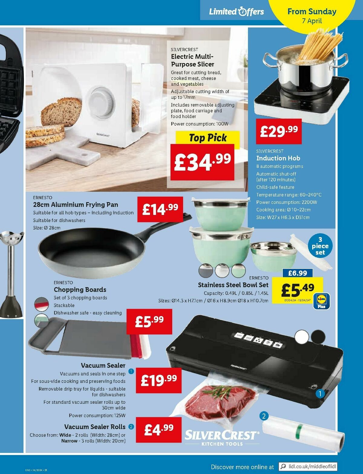 LIDL Offers from 4 April