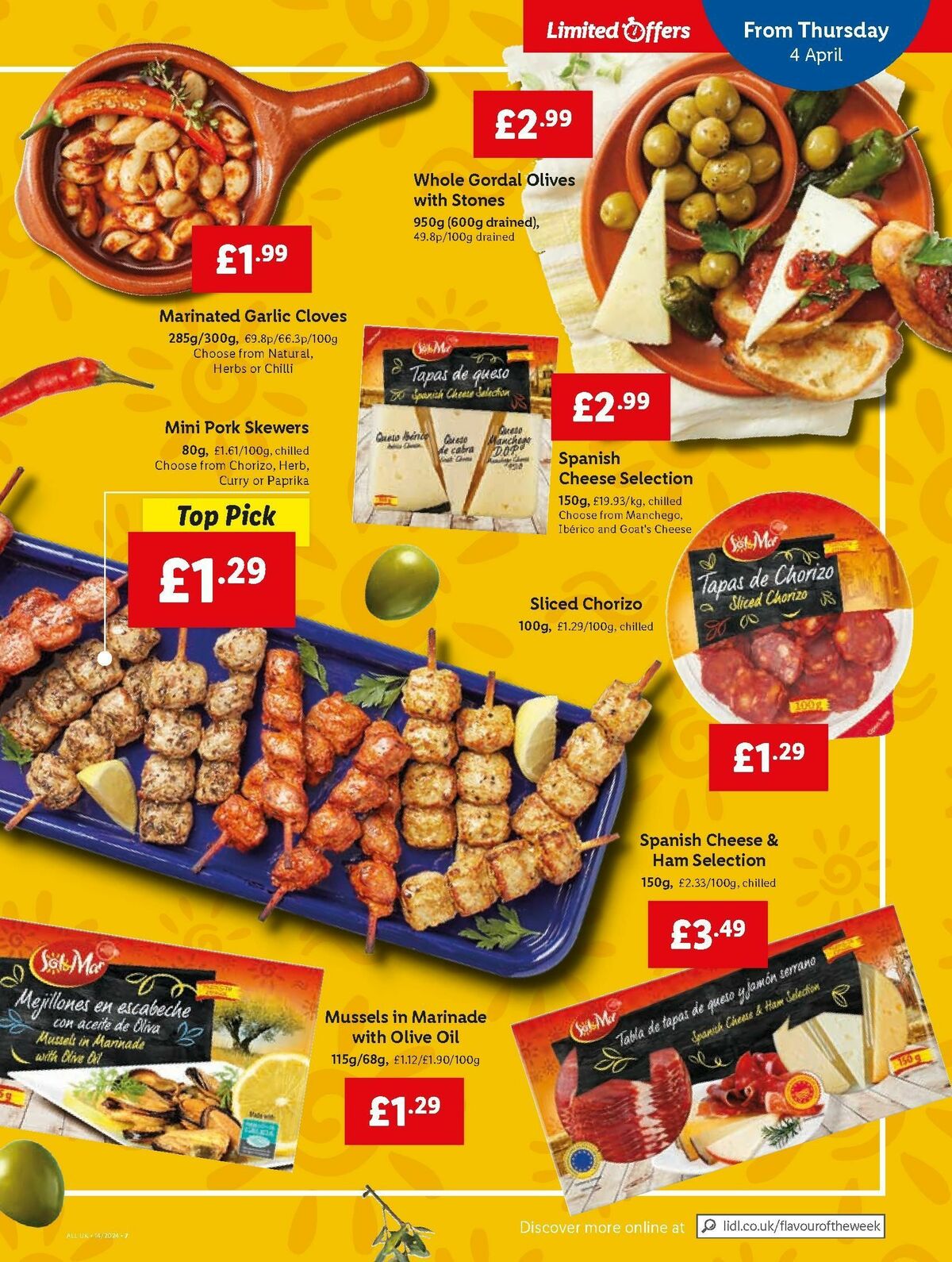 LIDL Offers from 4 April