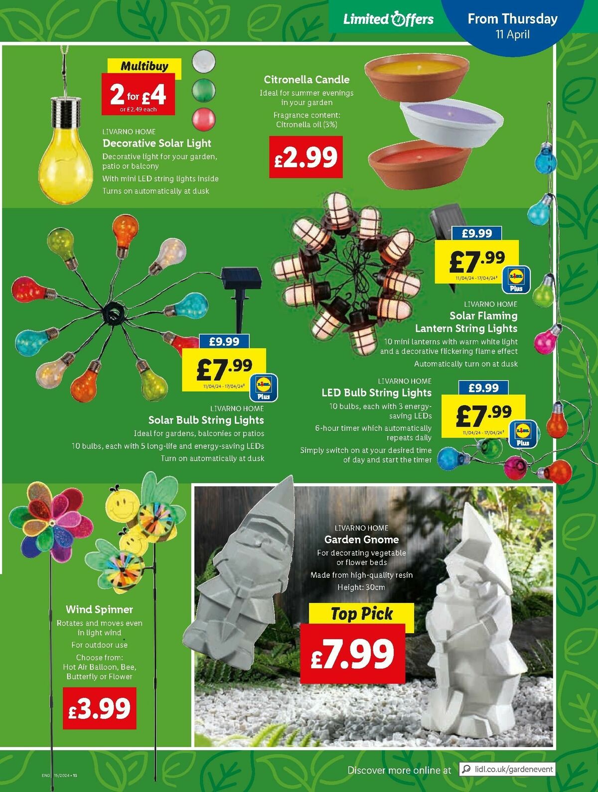 LIDL Offers from 11 April