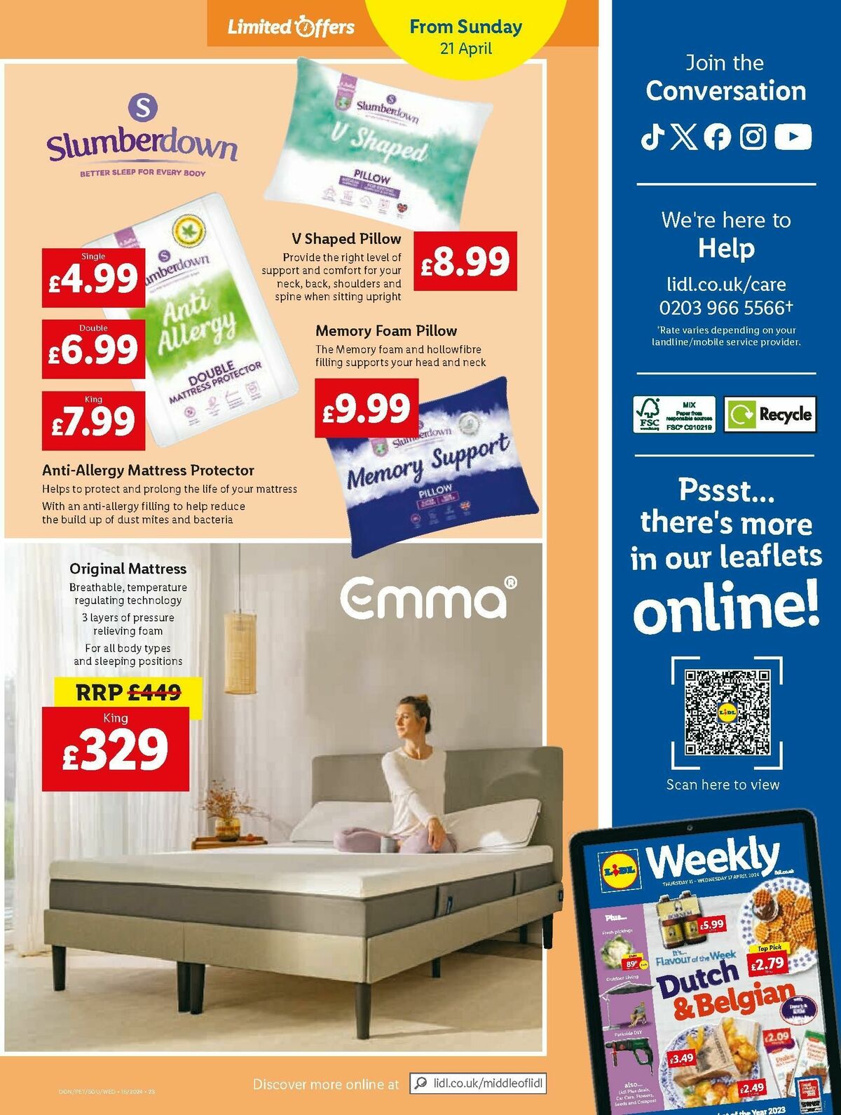 LIDL Offers from 18 April