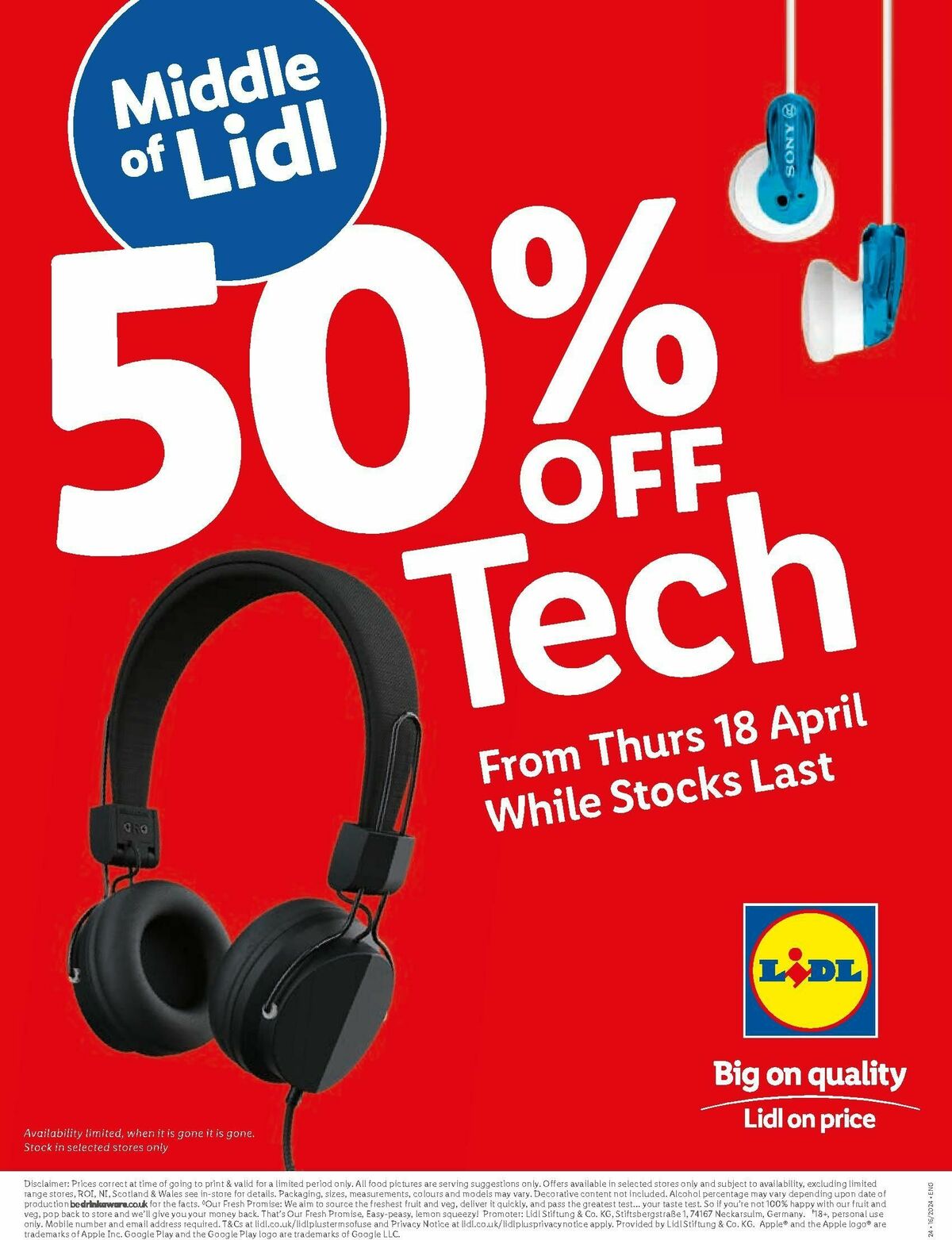 LIDL Offers from 18 April