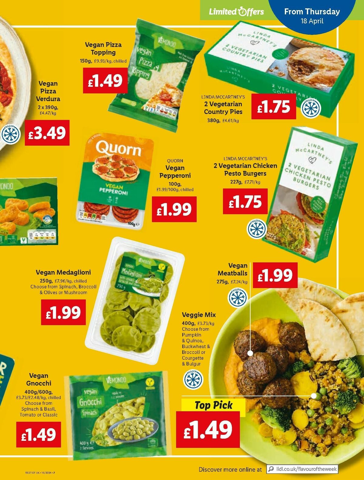 LIDL Offers from 18 April