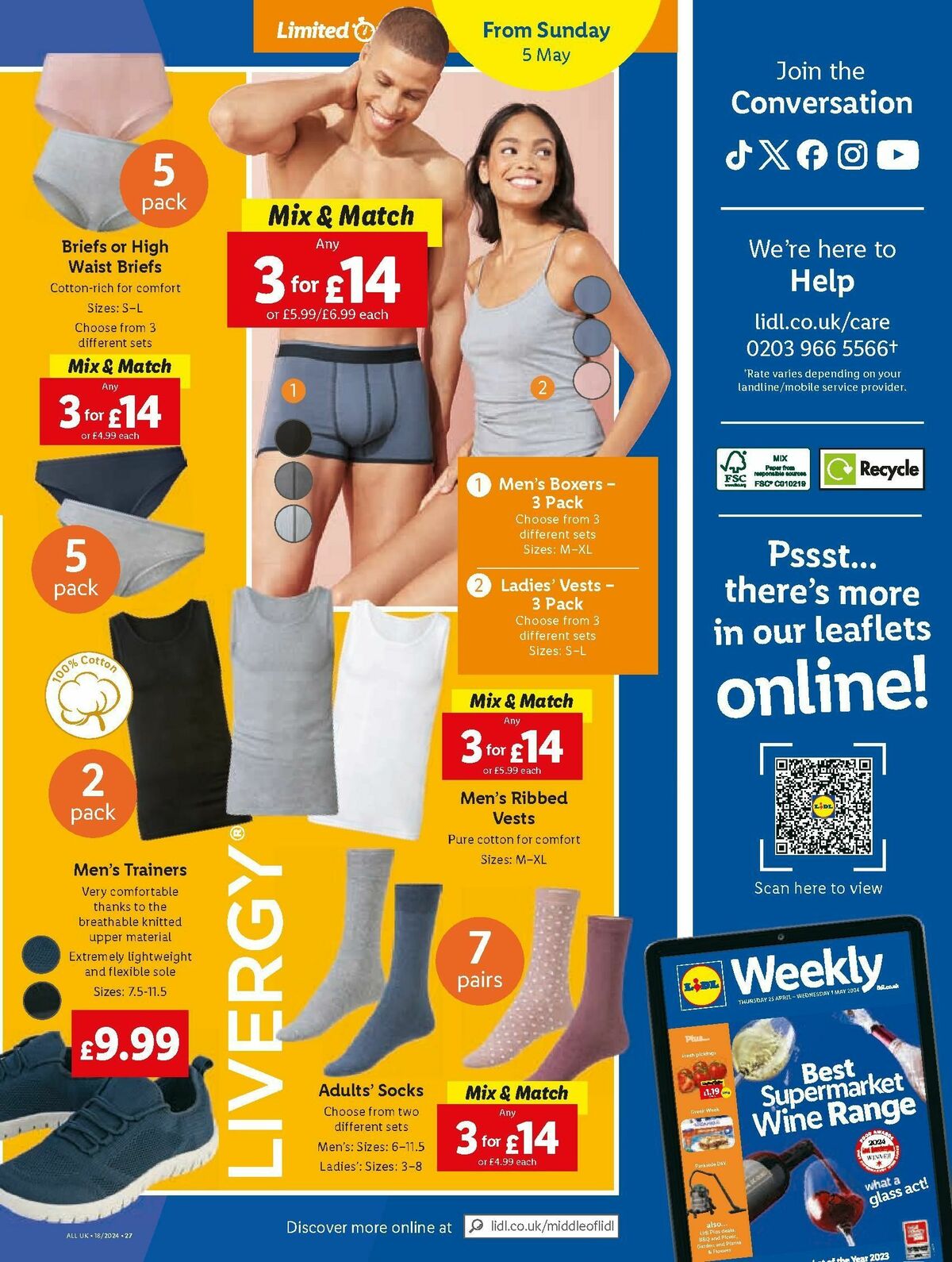 LIDL Offers from 2 May