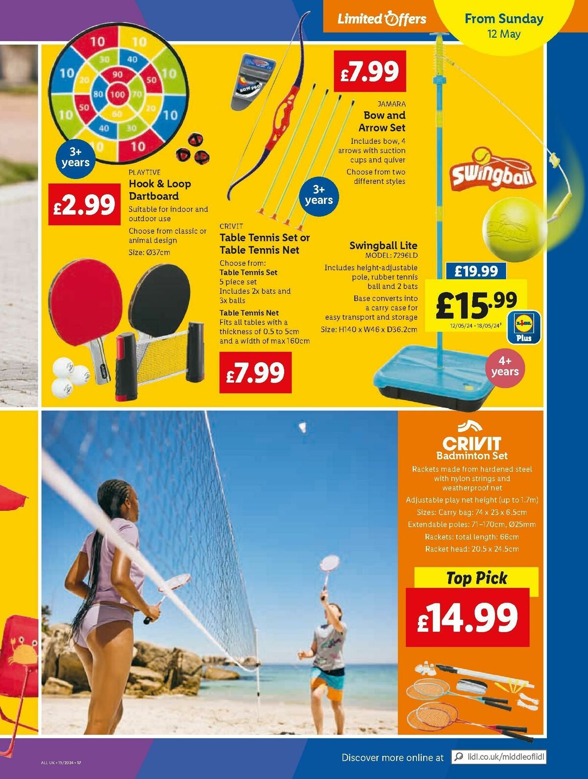 LIDL Offers from 9 May