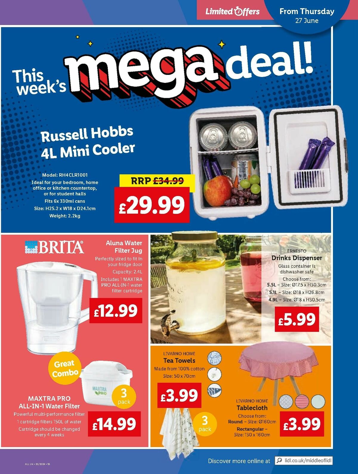 LIDL Offers from 27 June