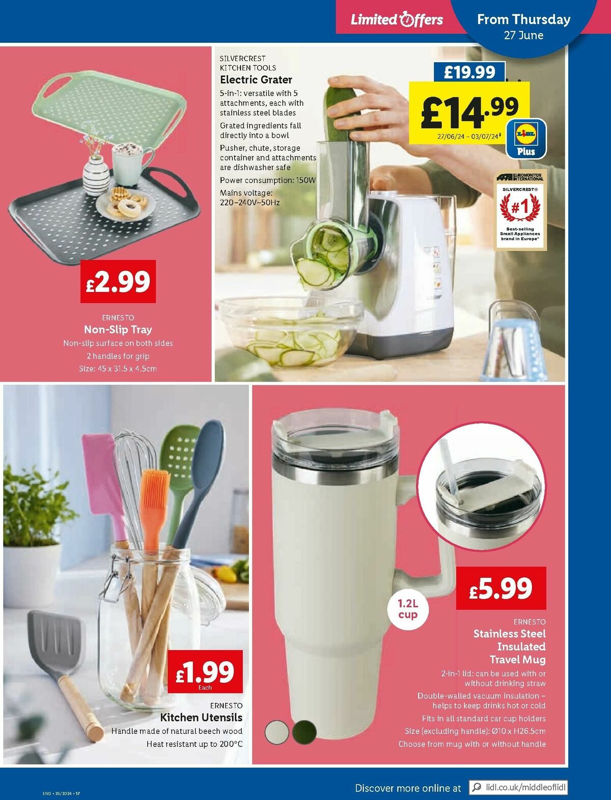 LIDL Offers from 27 June