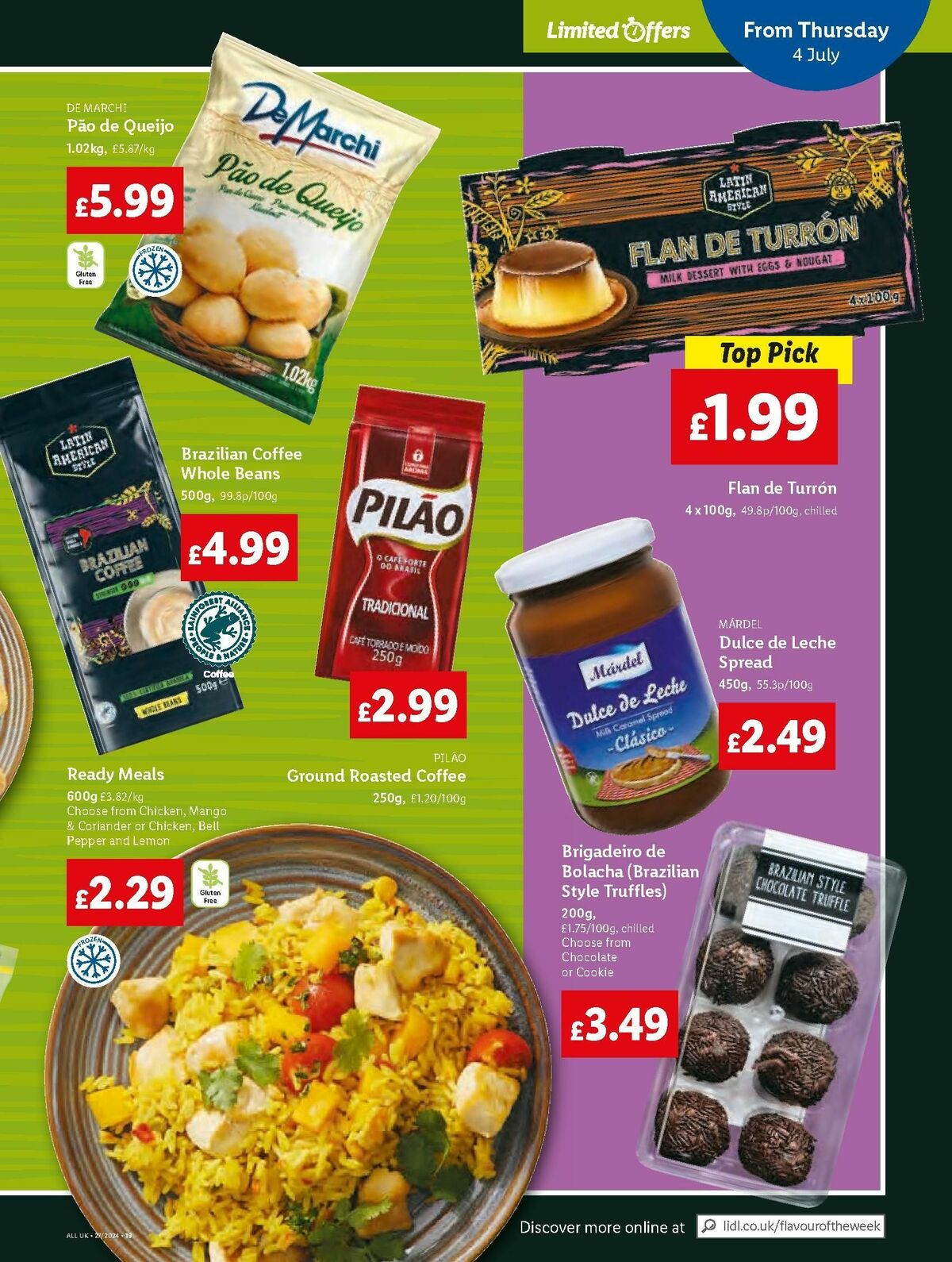 LIDL Offers from 4 July