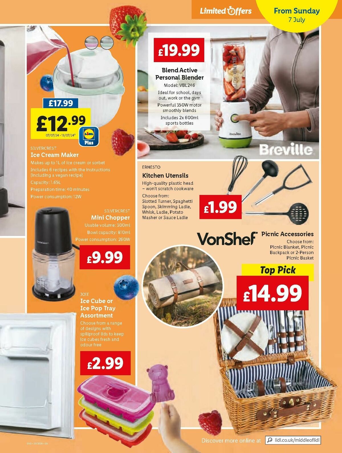 LIDL Offers from 4 July