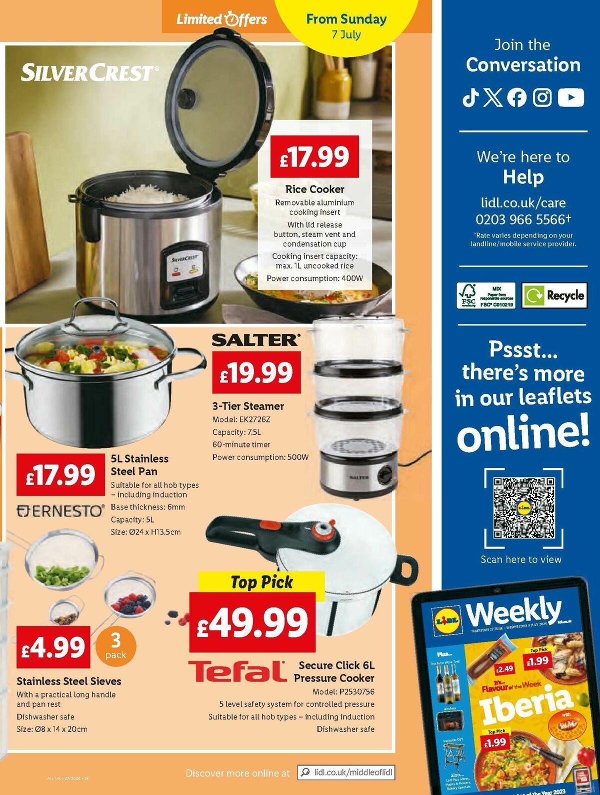 LIDL Offers from 4 July