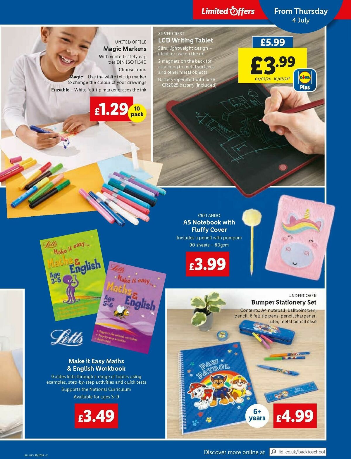 LIDL Offers from 4 July