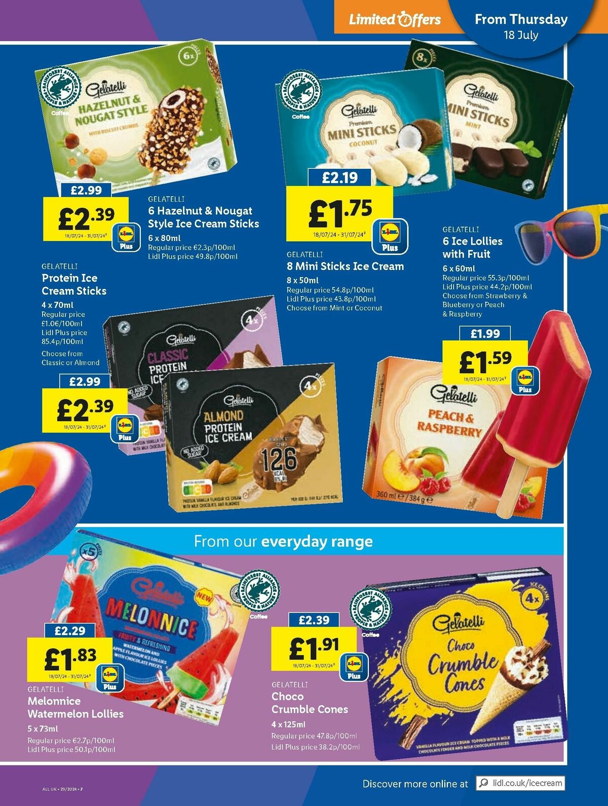 LIDL Offers from 18 July