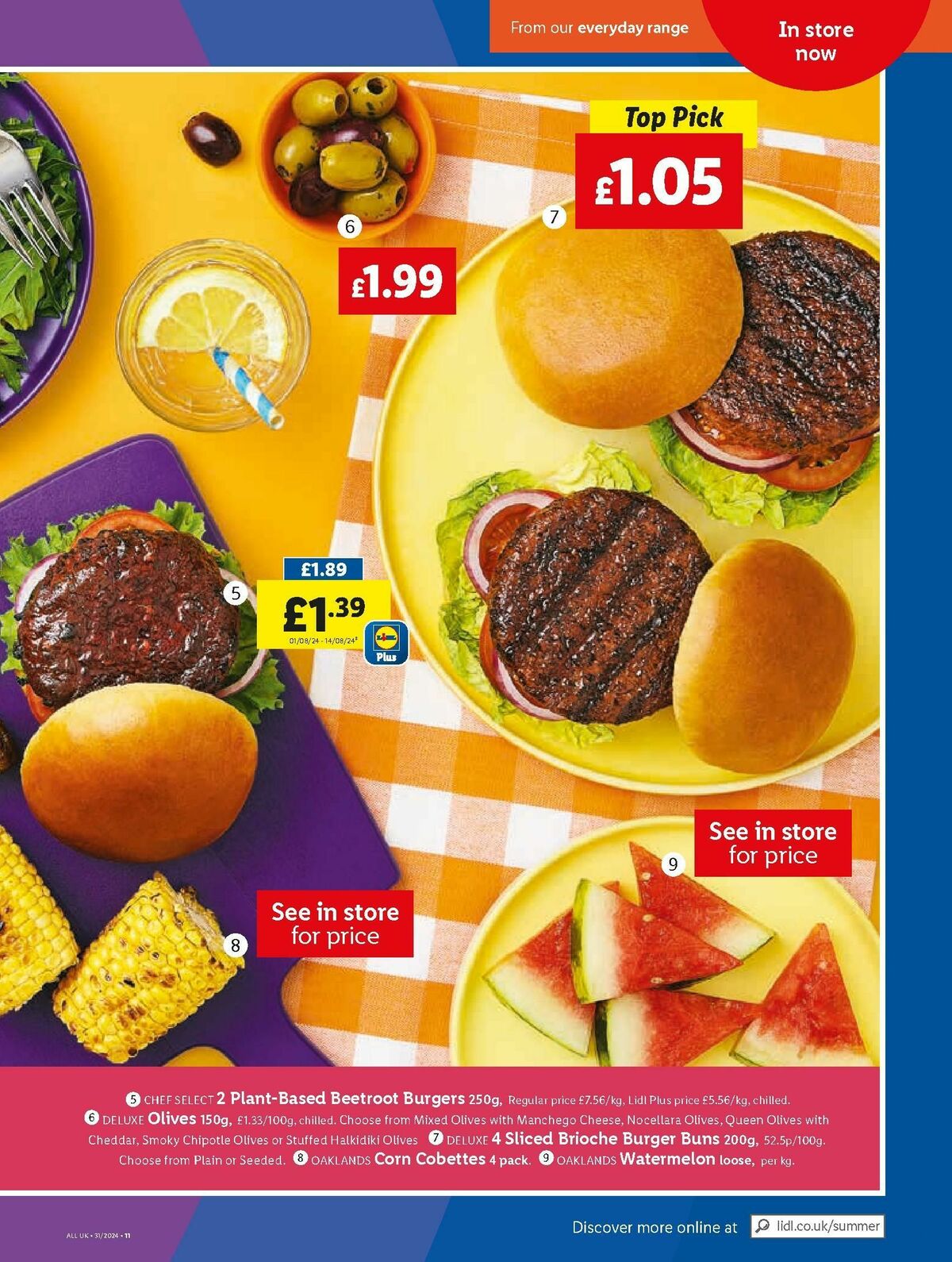 LIDL Offers from 1 August