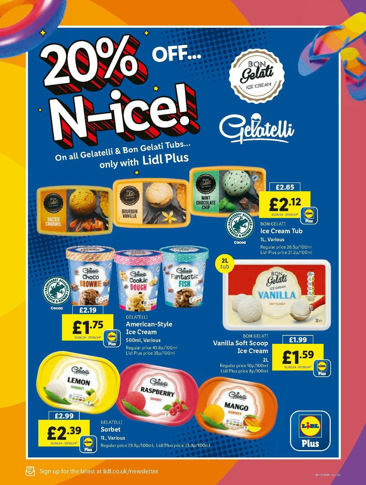 LIDL Offers from 1 August