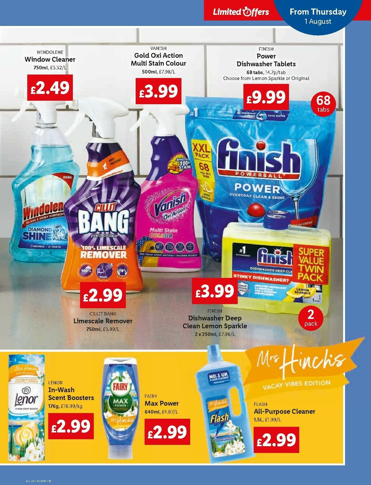 LIDL Offers from 1 August