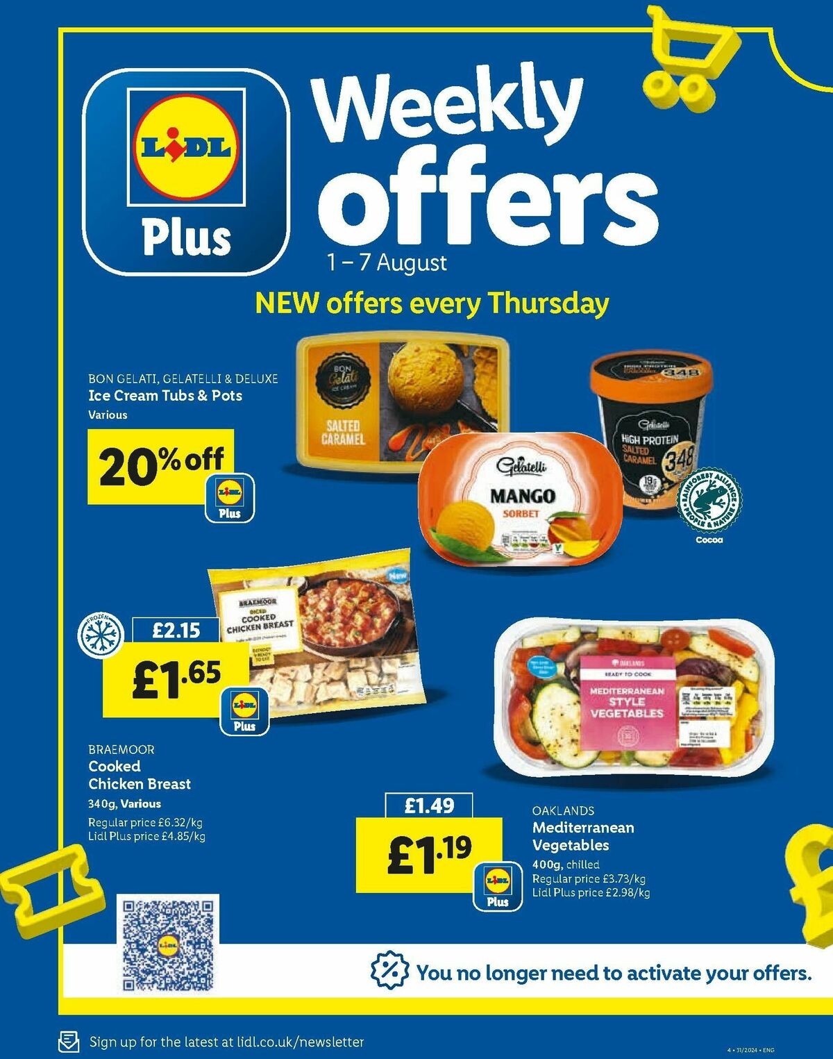 LIDL Offers from 1 August