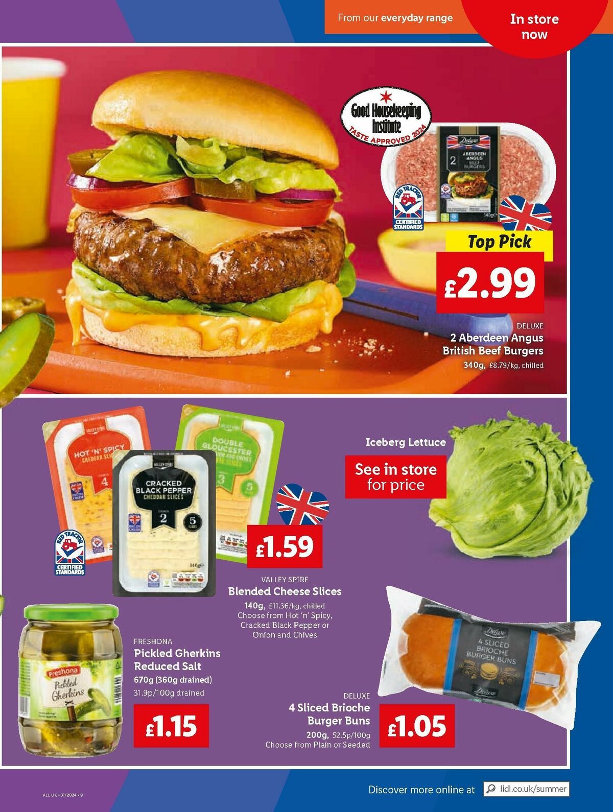 LIDL Offers from 1 August