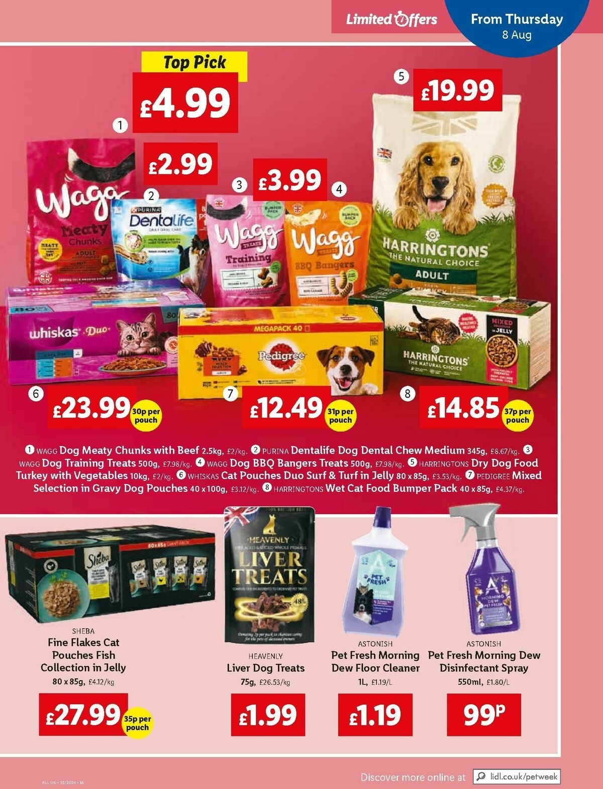 LIDL Offers from 8 August