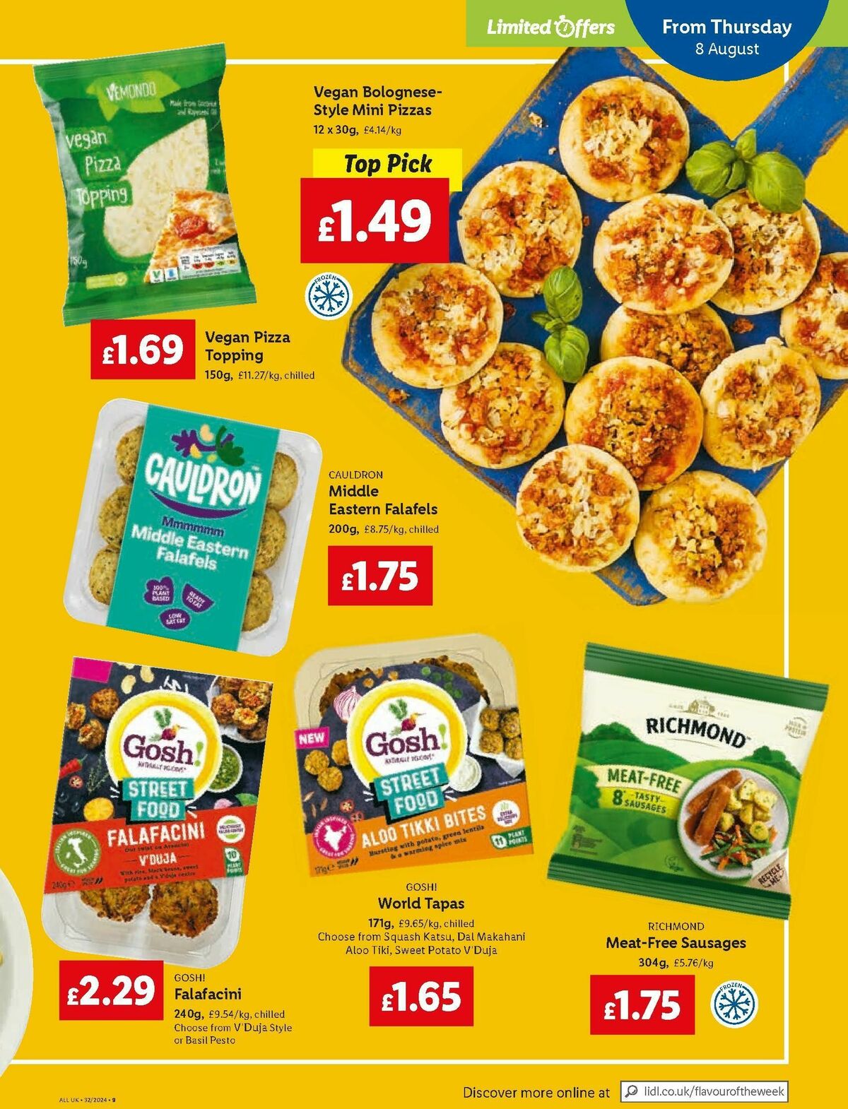 LIDL Offers from 8 August