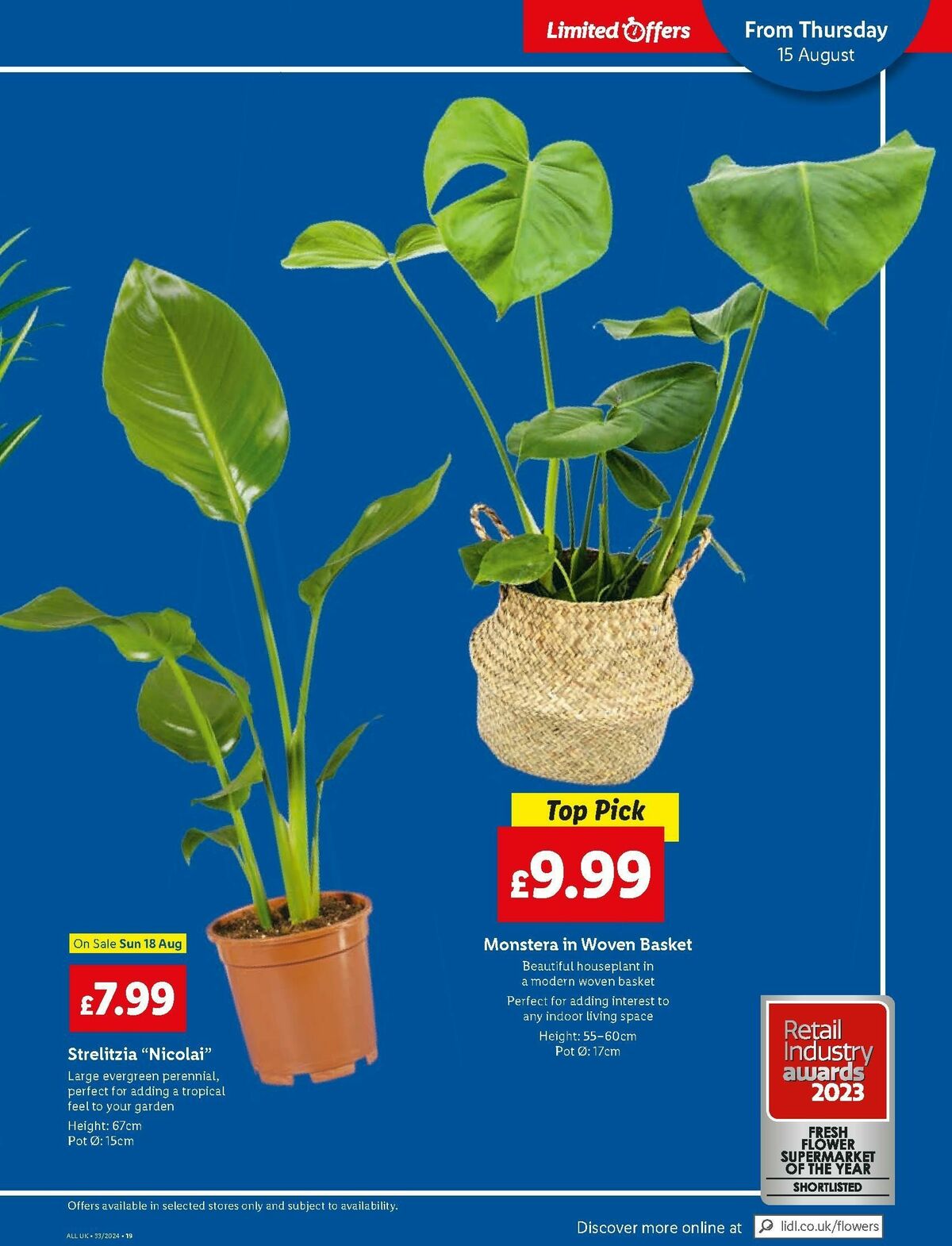 LIDL Offers from 15 August