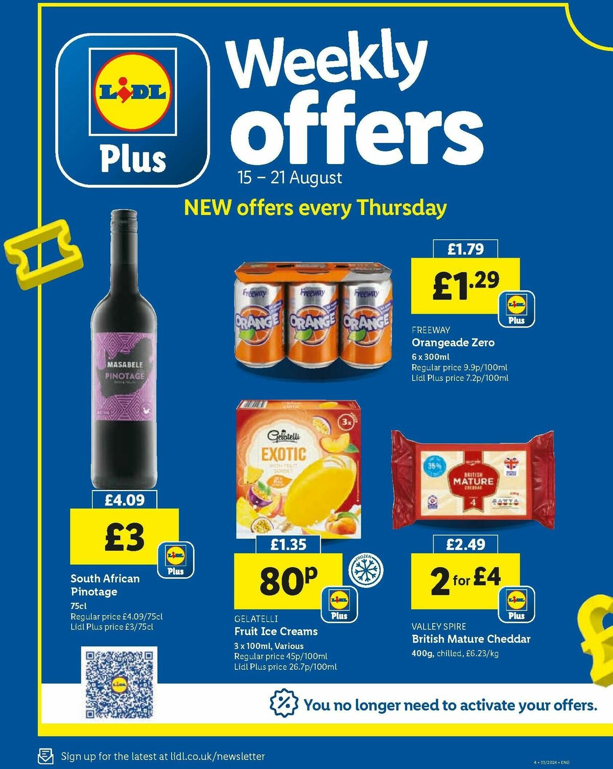 LIDL Offers from 15 August