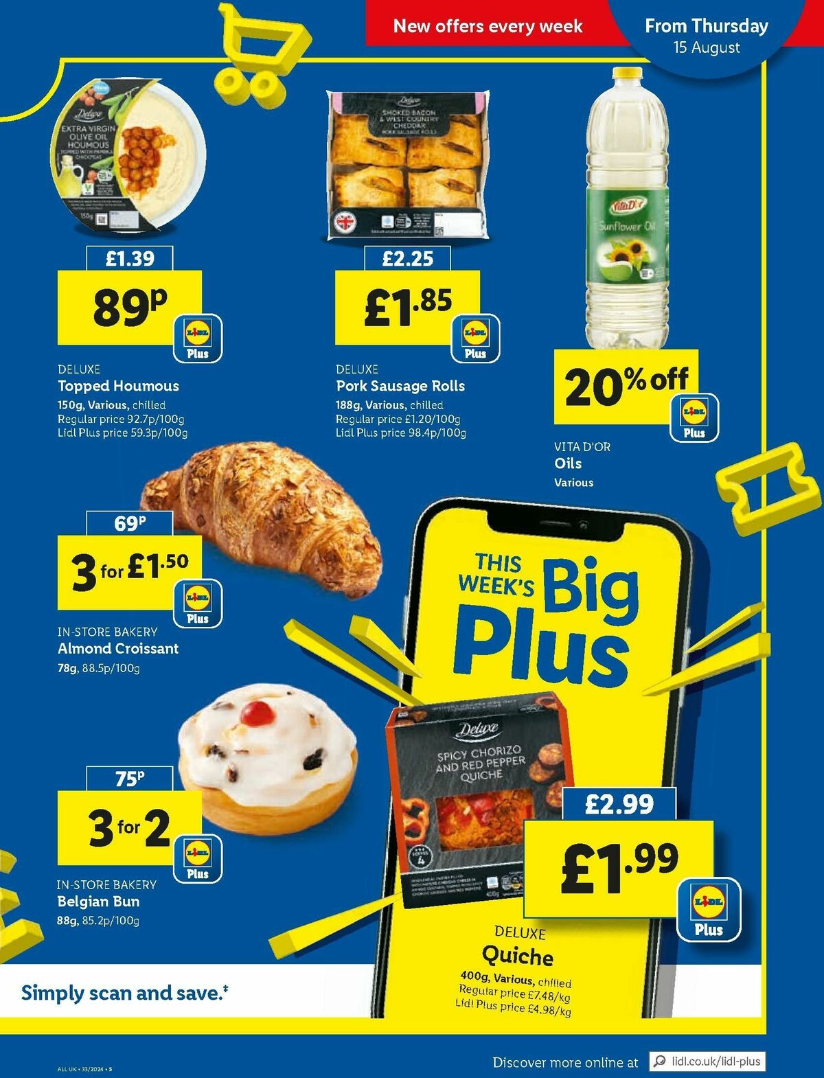 LIDL Offers from 15 August