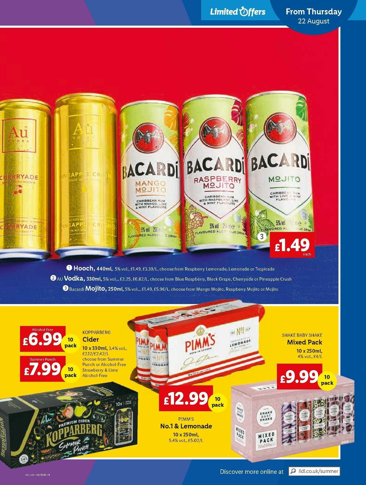 LIDL Offers from 22 August