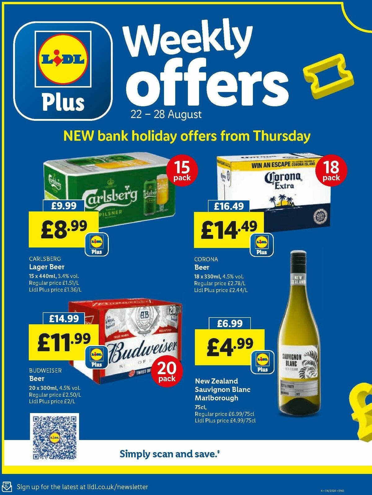 LIDL Offers from 22 August