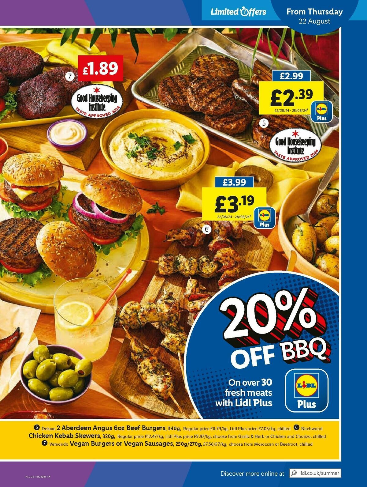 LIDL Offers from 22 August