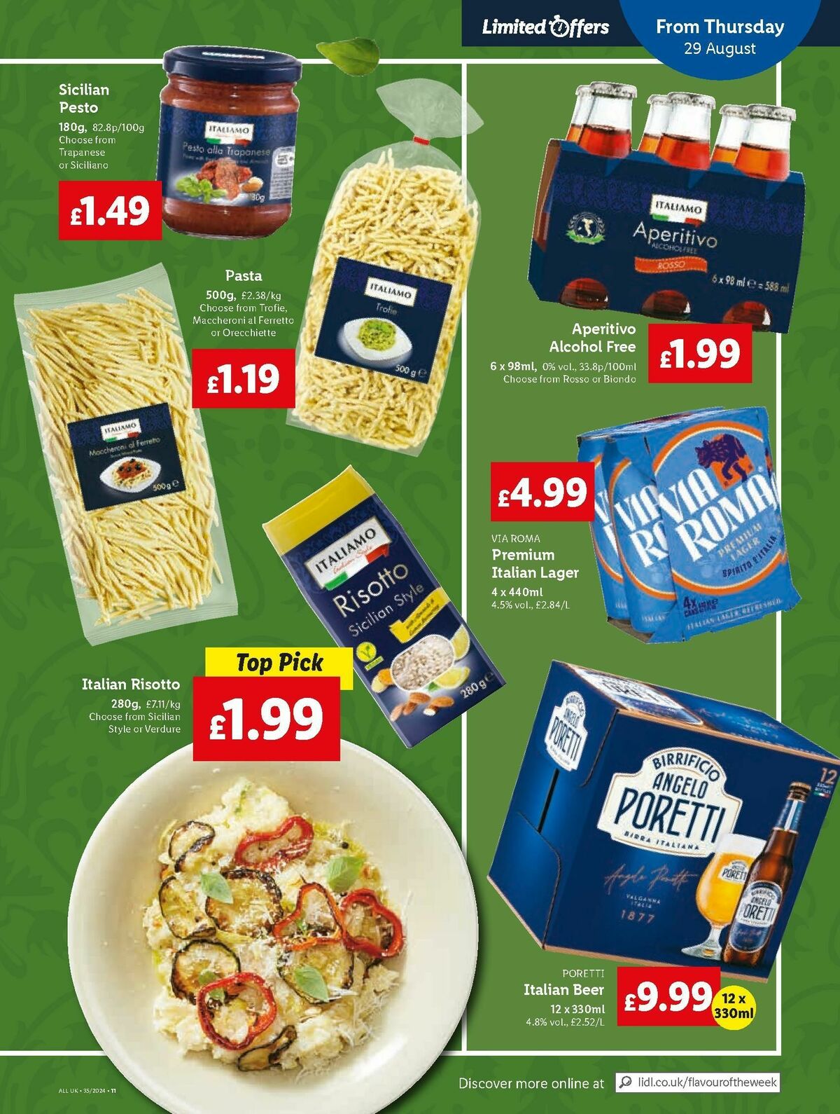 LIDL Offers from 29 August