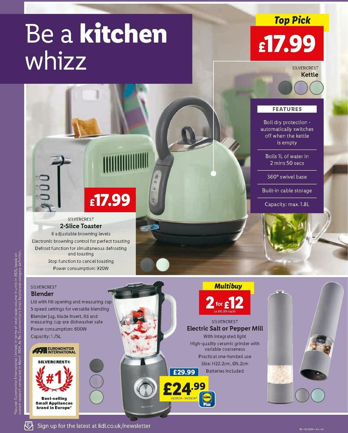 LIDL Offers from 29 August