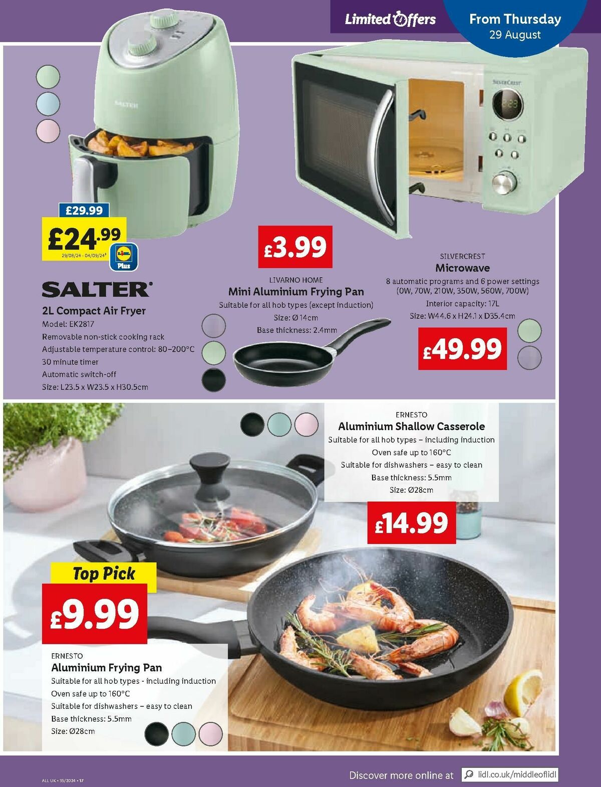 LIDL Offers from 29 August