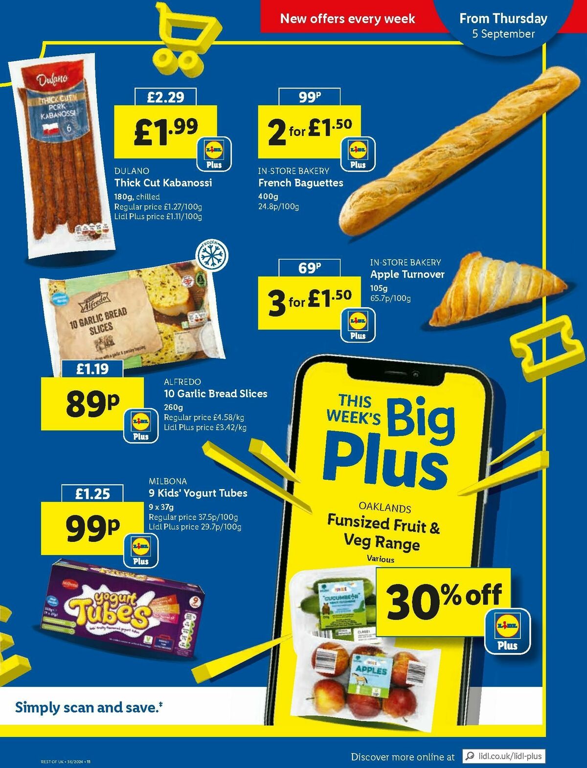 LIDL Offers from 5 September