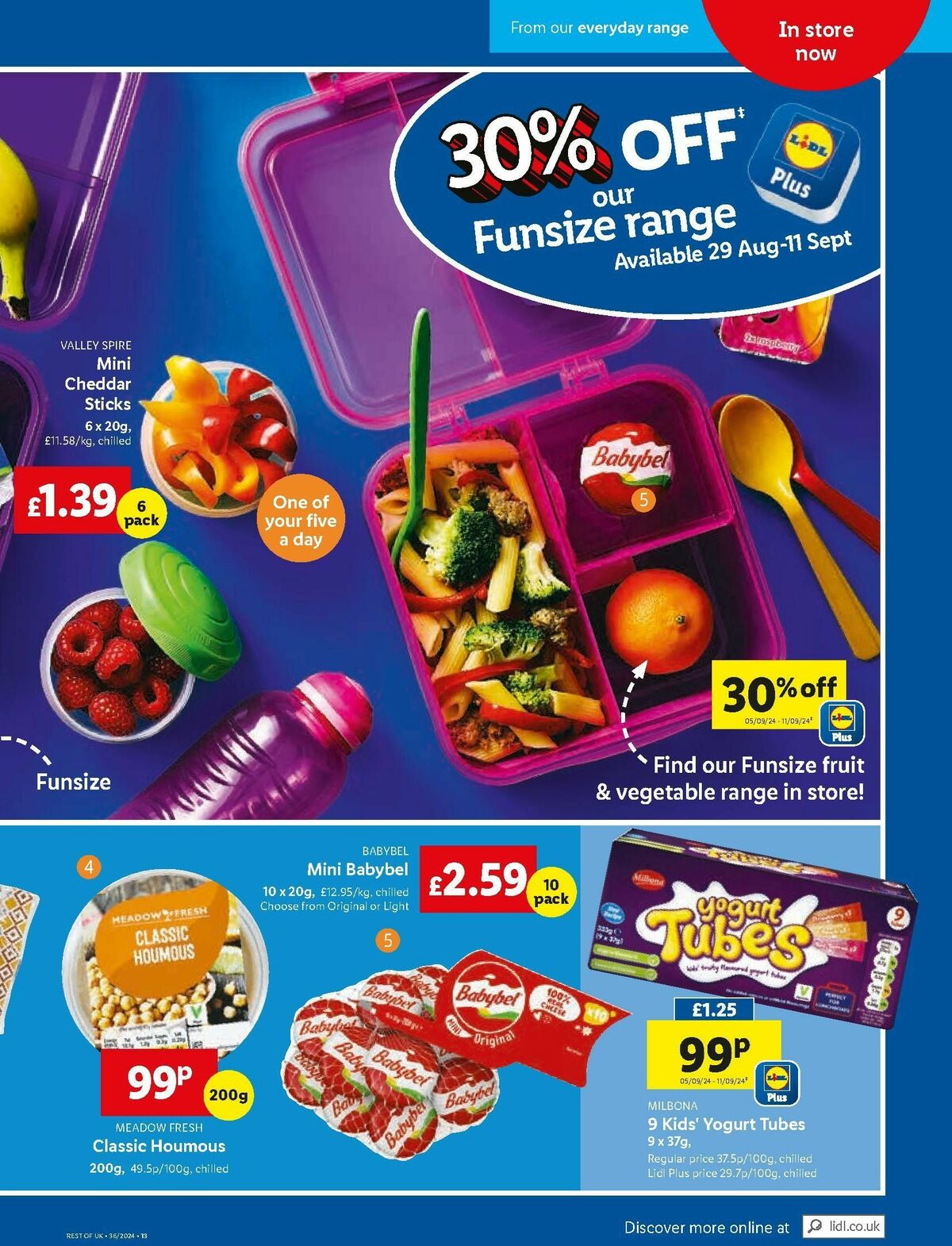 LIDL Offers from 5 September