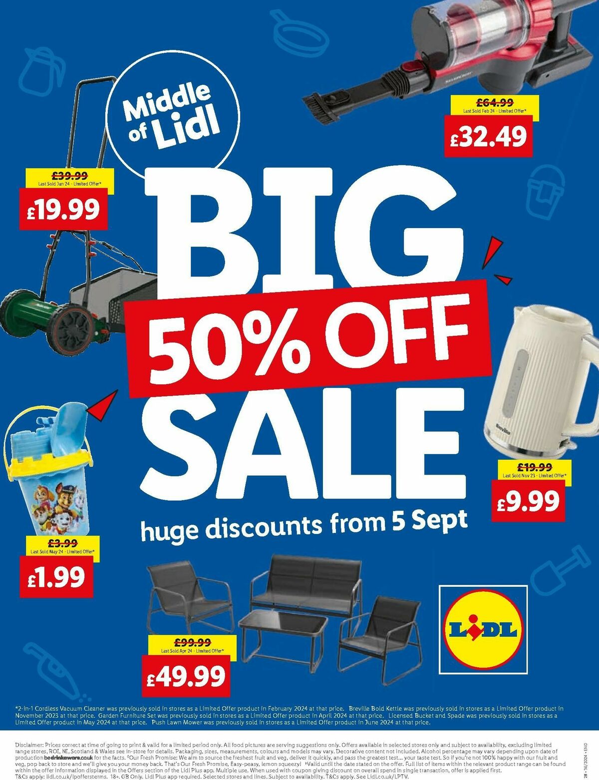 LIDL Offers from 5 September