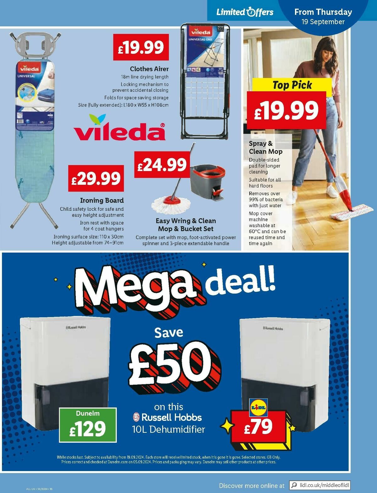 LIDL Offers from 19 September