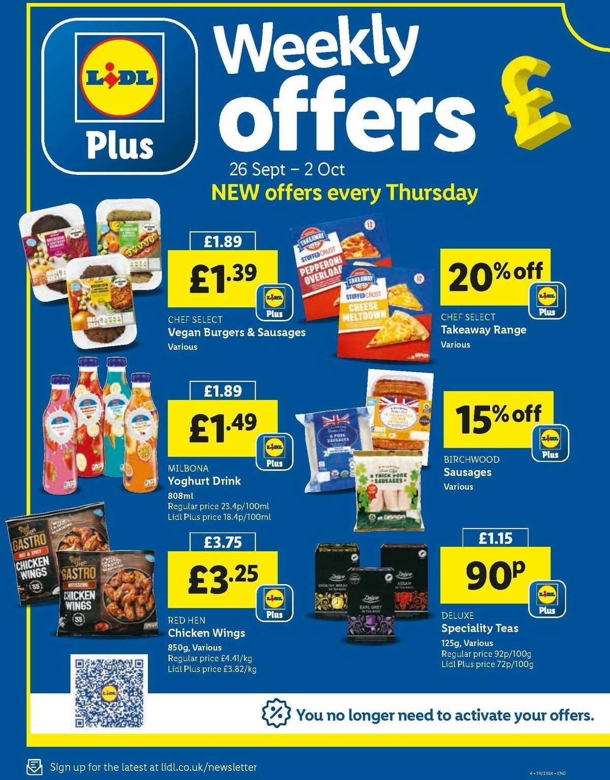 LIDL Offers from 26 September