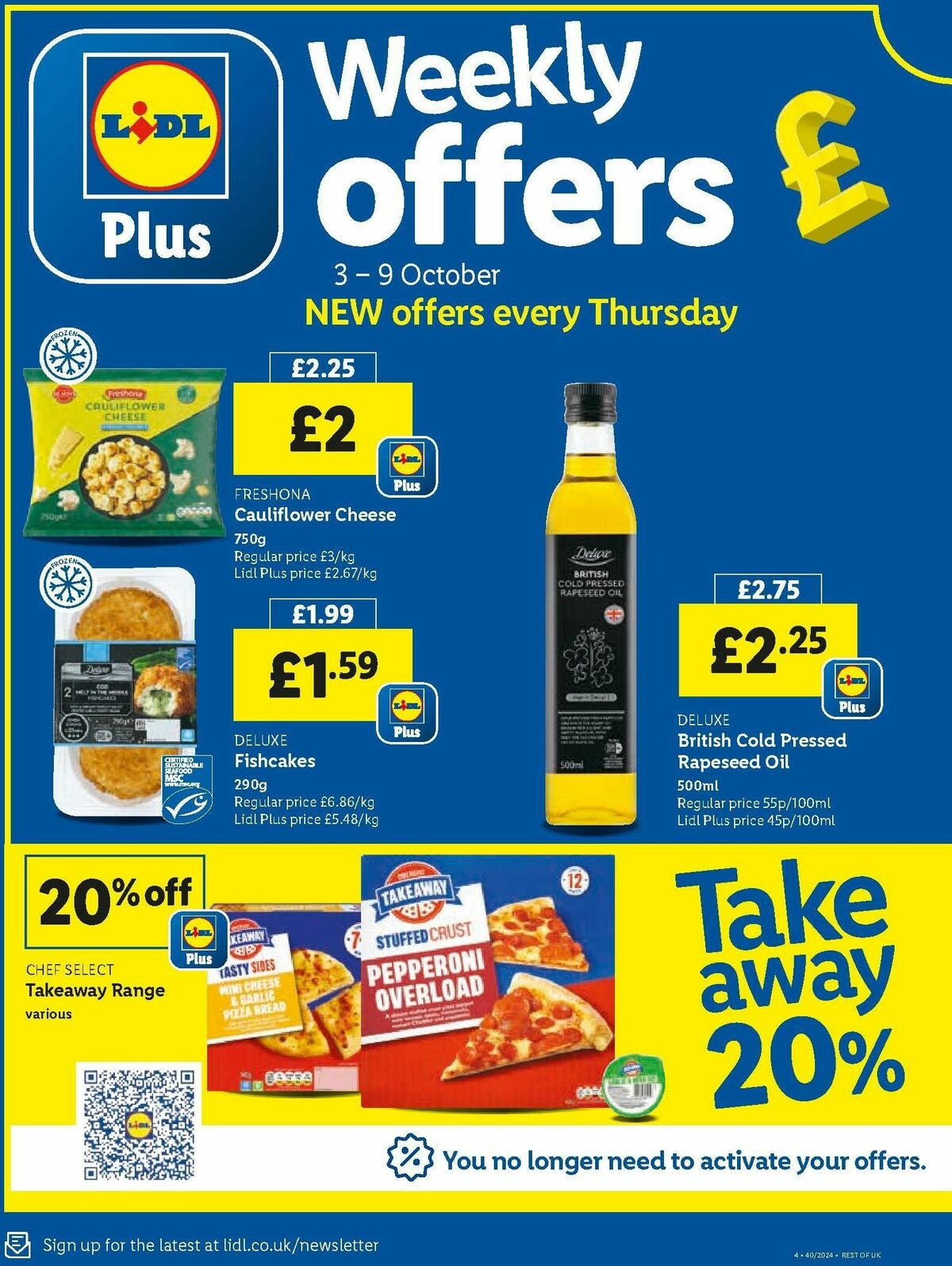 LIDL Offers from 3 October