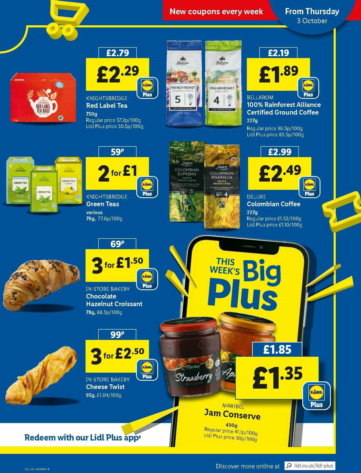 LIDL Offers from 3 October