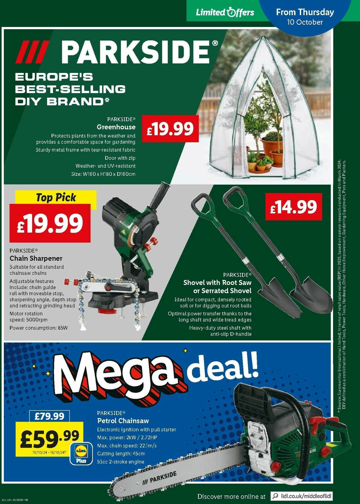 LIDL Offers from 10 October