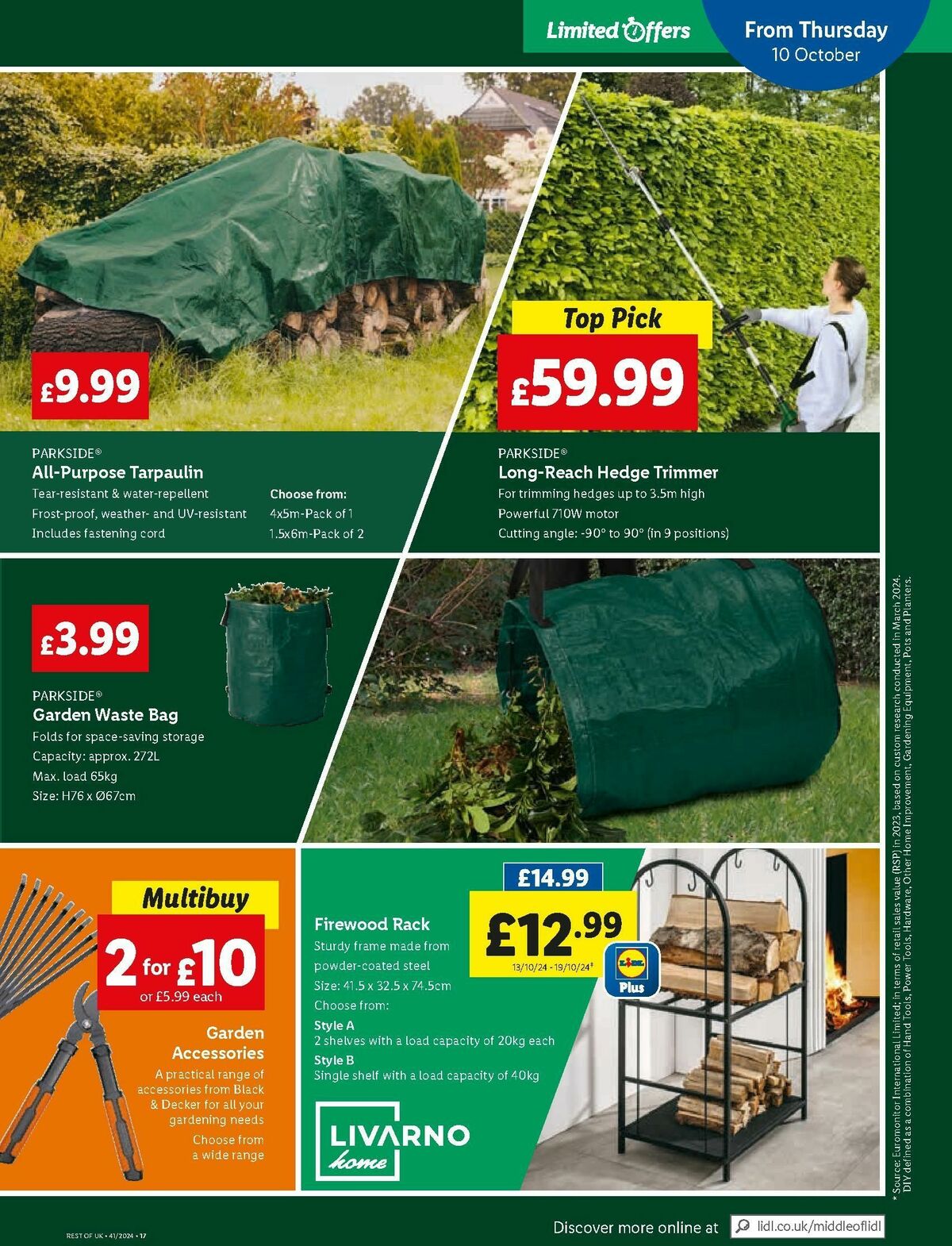 LIDL Offers from 10 October