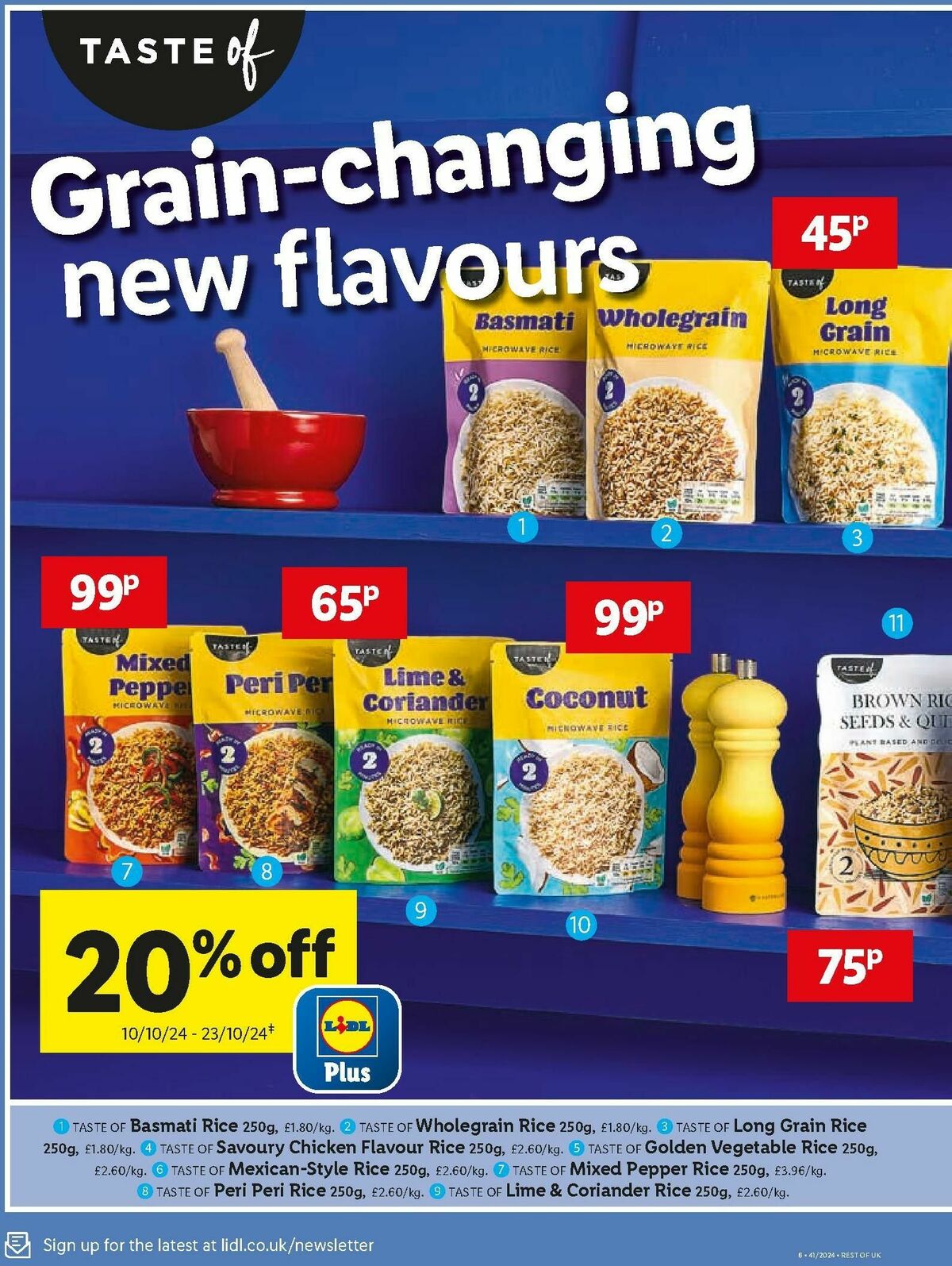 LIDL Offers from 10 October