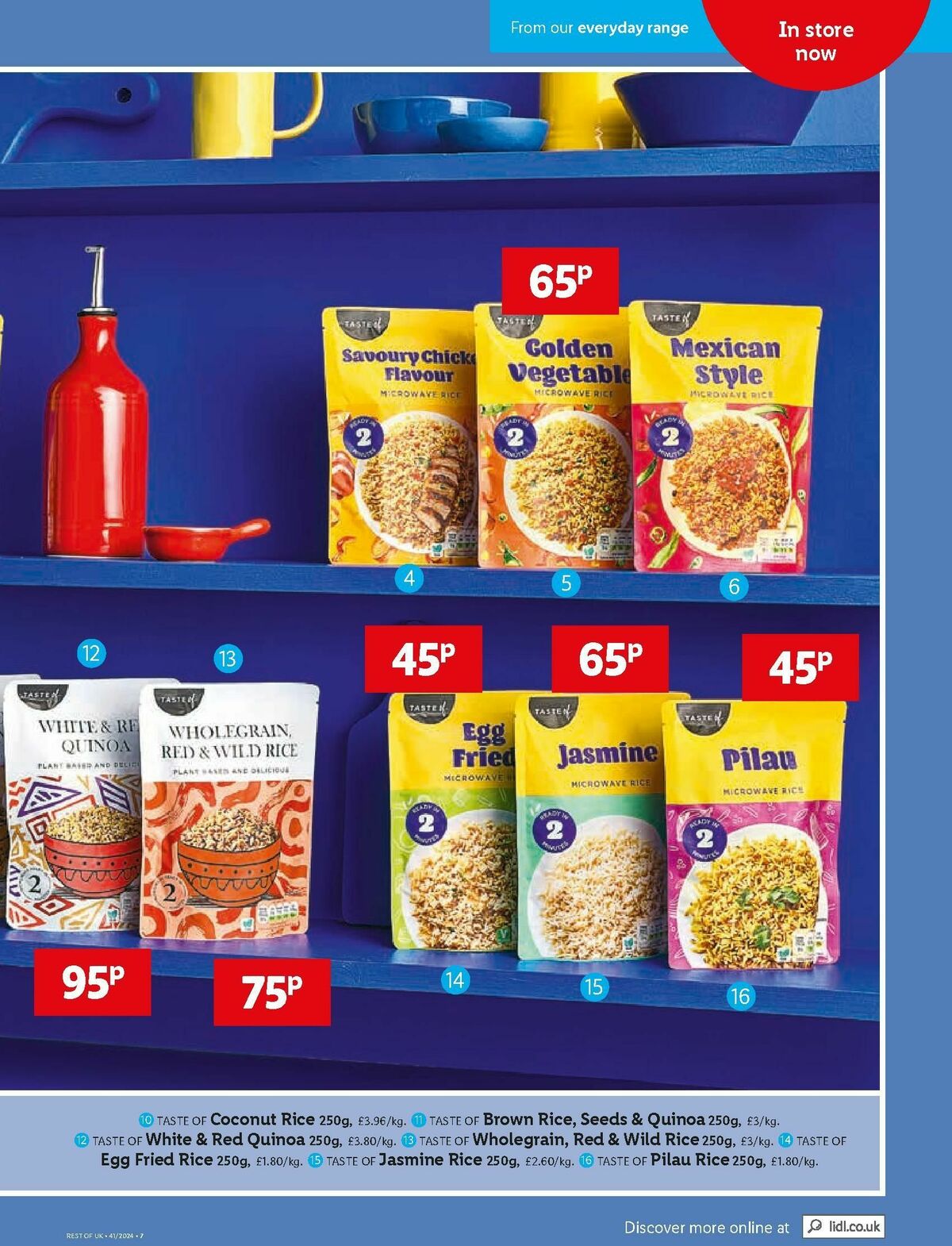 LIDL Offers from 10 October