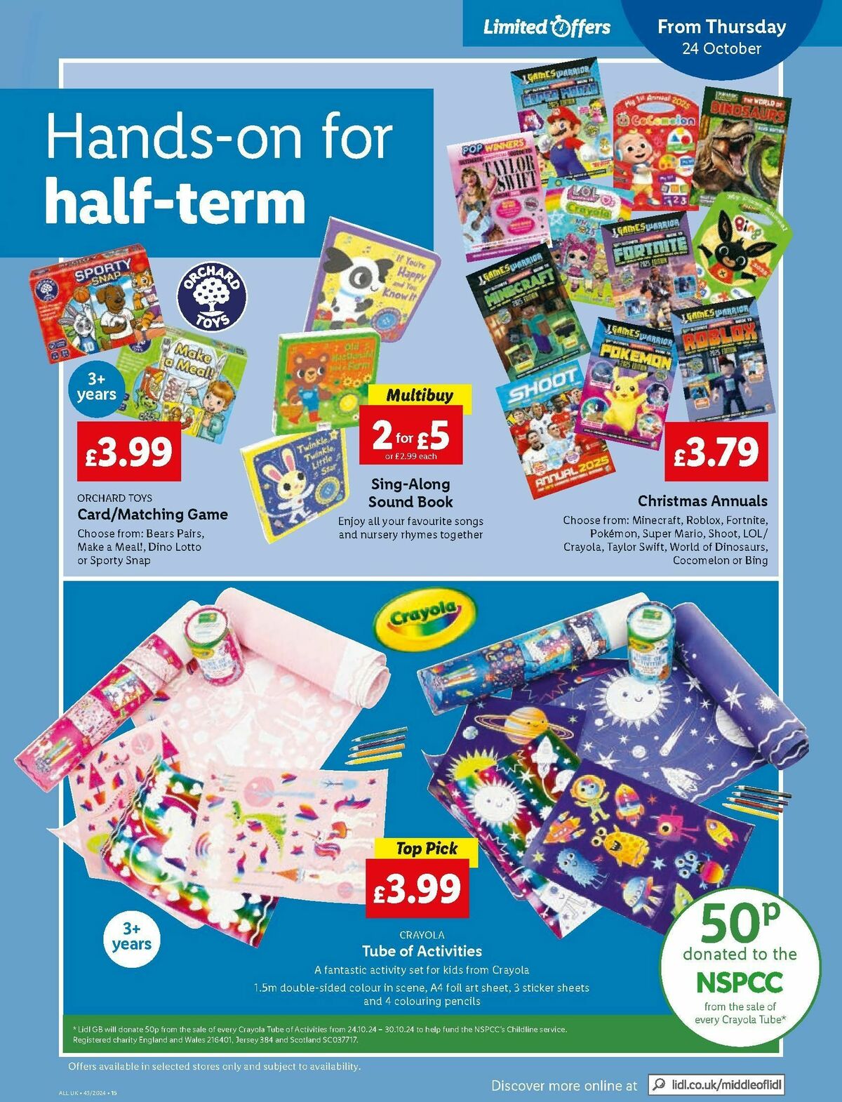 LIDL Offers from 24 October