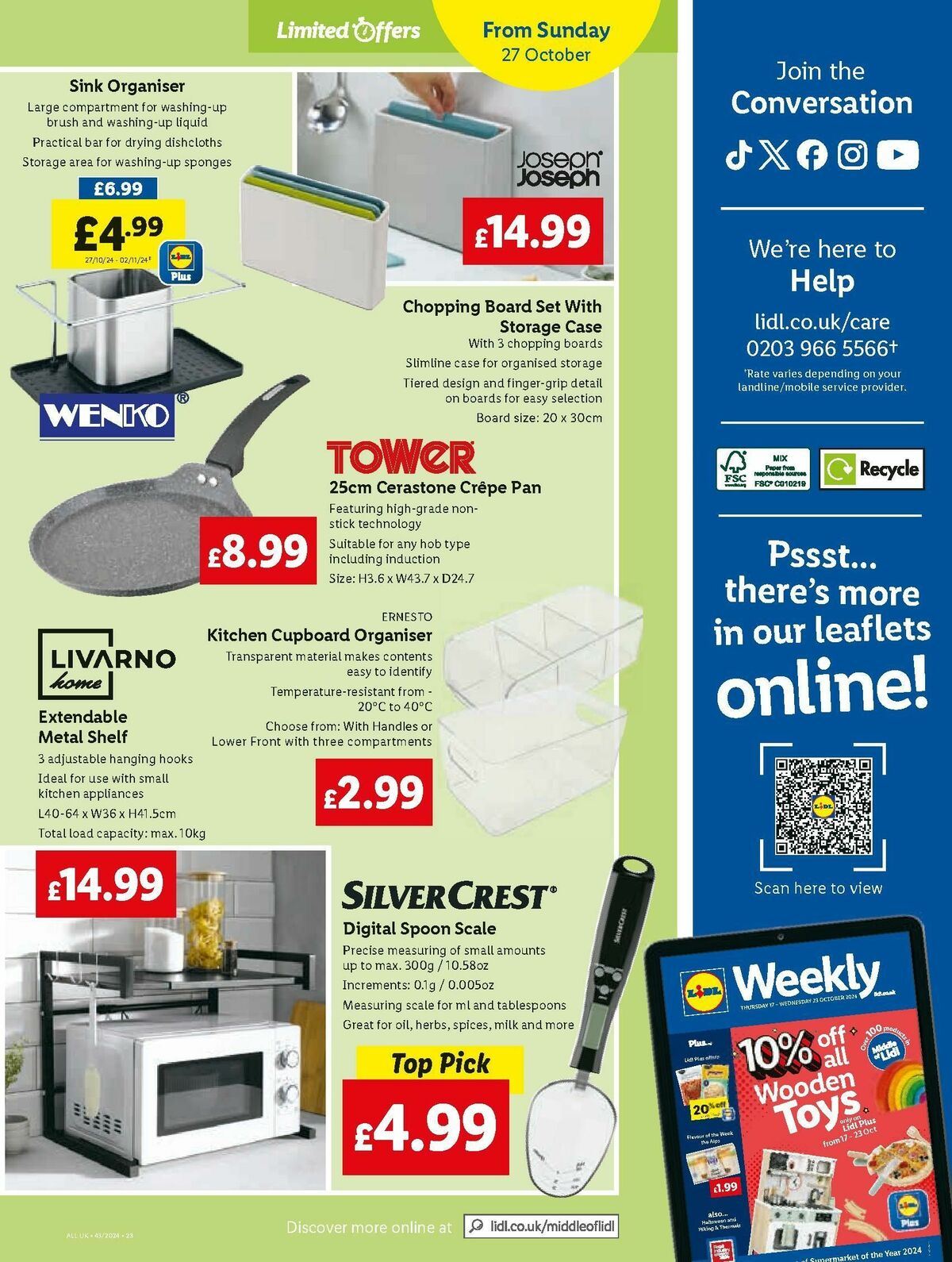 LIDL Offers from 24 October