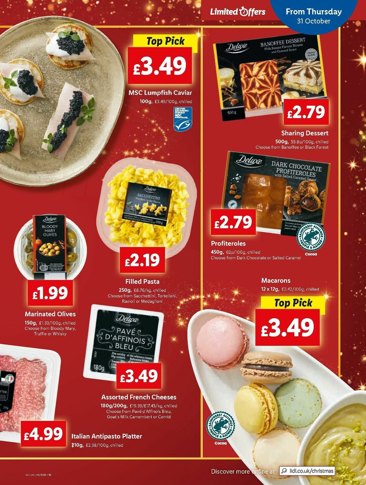 LIDL Offers from 31 October