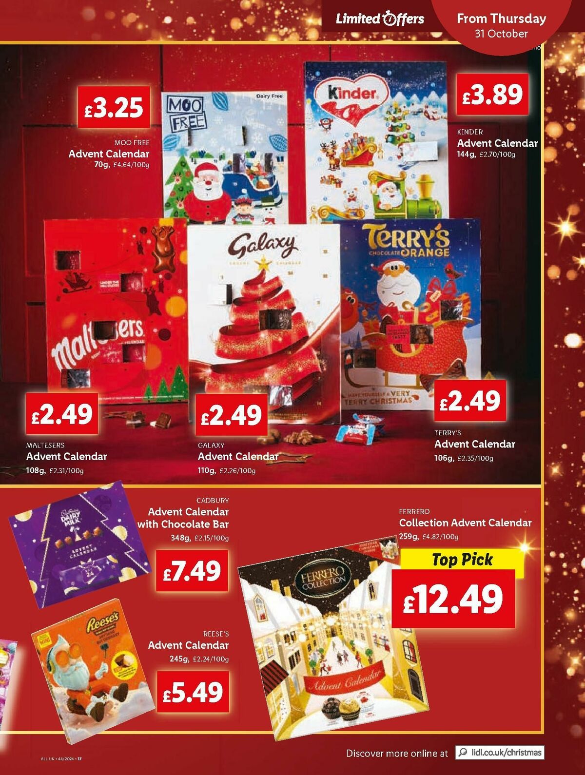 LIDL Offers from 31 October